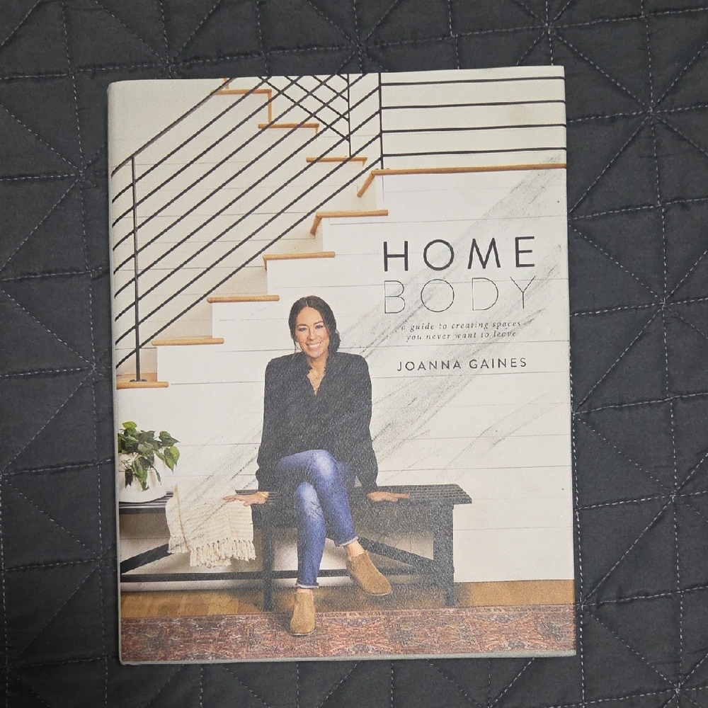 Home Body Book - White Cover with Brown Accents
